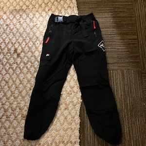 fila trendy black wind pants